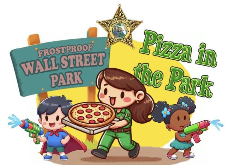 Free PIZZA in the Park at Wall Street Park For Frostproof Youth