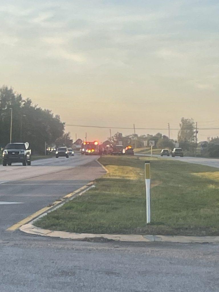 Three Car Accident on Hwy. 27 Blocking Roadway