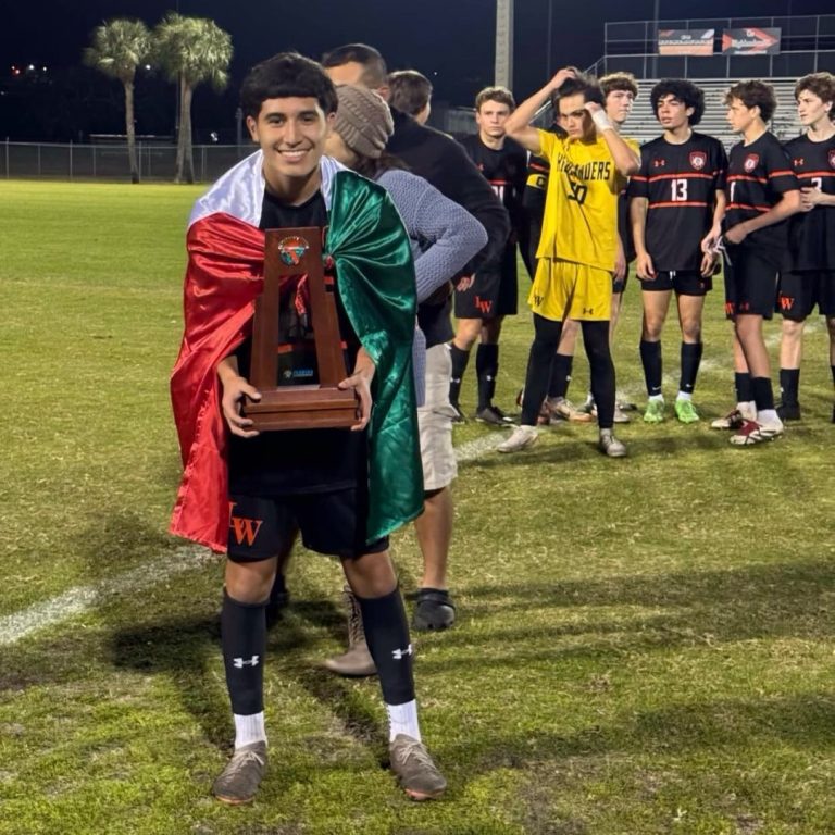 He Started Playing Soccer at Age 3. Now This 16-Year-Old LWHS Striker Has Been Honored by Sheriff Grady Judd