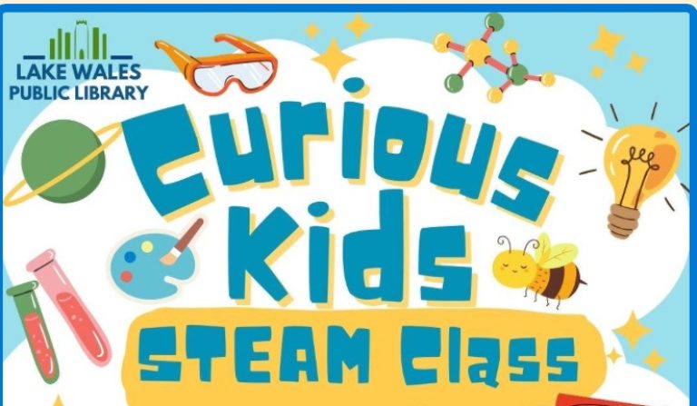 Lake Wales Public Library Hosts Curious Kids STEAM Class Feb. 19