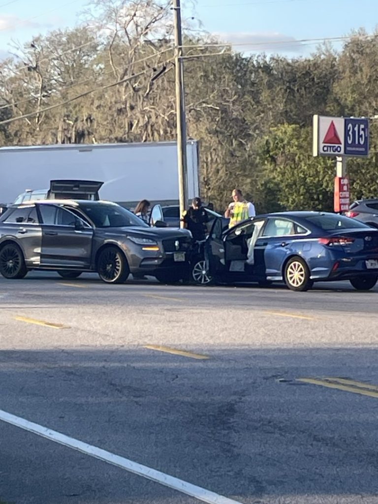 Near Head On Collision At Scenic Hwy. and Burns Ave. Partially Closes 17