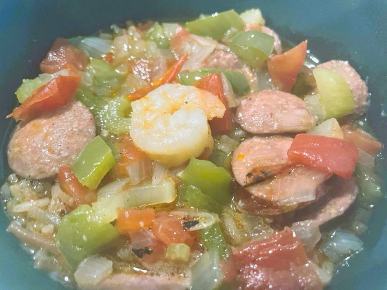 Cooking on the Ridge: Shrimp & Sausage Gumbo