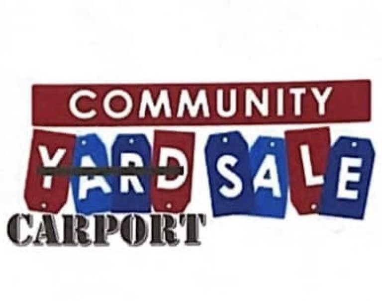 Tower Lakes Community Carport Sale Sat., March 8