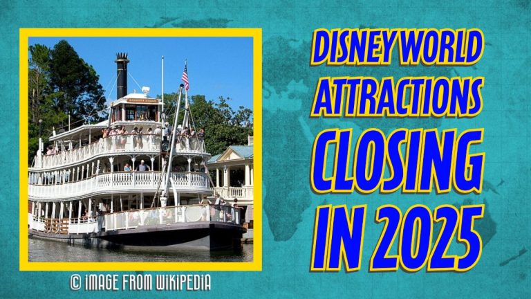 Welcome, World Travelers! Here’s What Disney World Attractions Will Be Closing (And When)