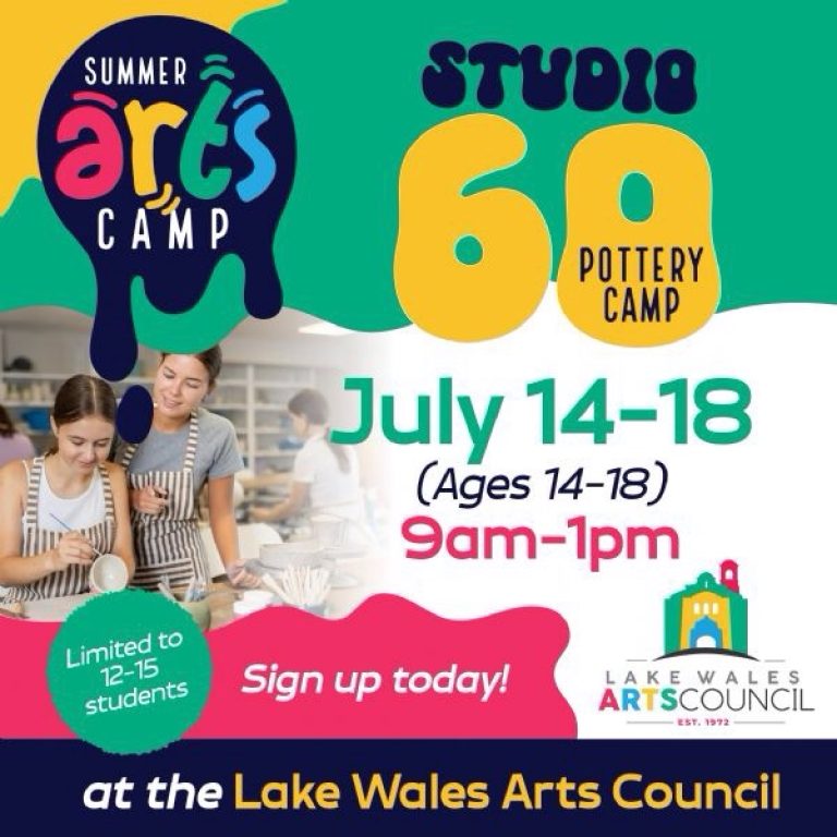 Studio 60: Pottery Camp For Teens Opens Registration for July 14-18