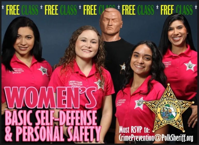 PCSO Hosting Women’s Self-Defense Class June 7
