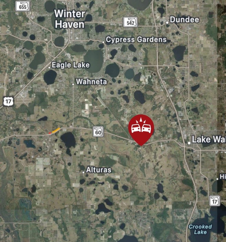 Two Separate Accidents Reported on Hwy. 60 After Tonight’s Storm