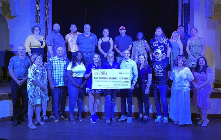 Lake Wales Mardi Gras Gives Back to Local Non-Profits in Heartfelt Ceremony