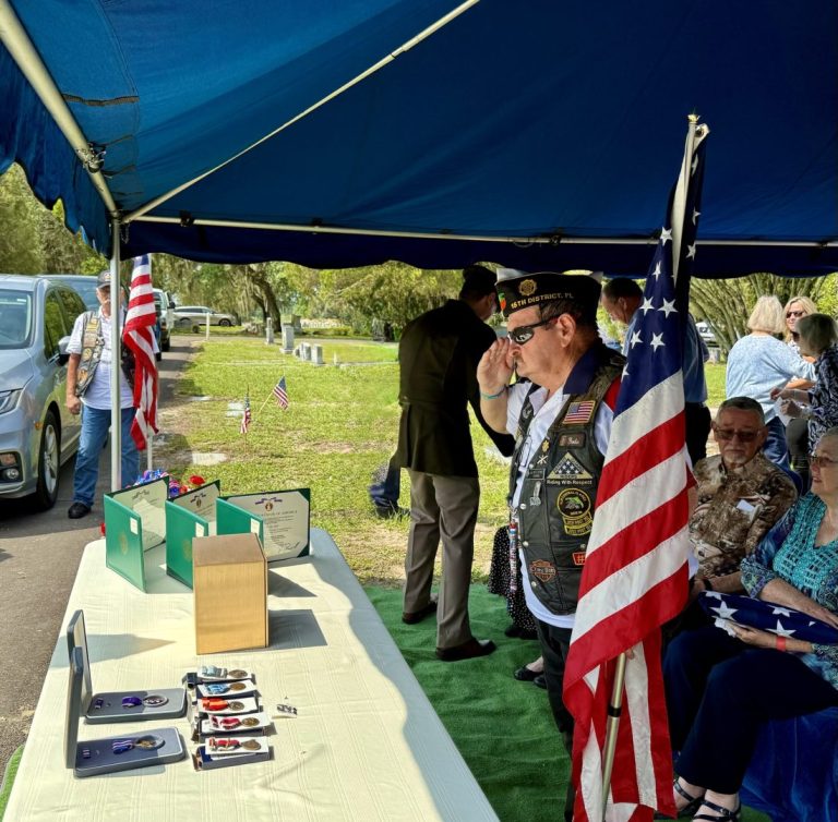 War Hero Master Sgt. George Manring Returns Home: Honored and Remembered in Lake Wales