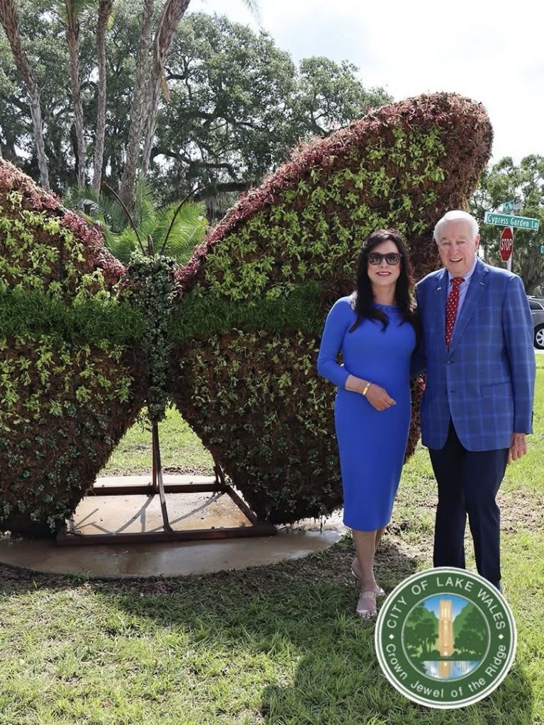 City Of Lake Wales Officially Dedicates New Pollinator Garden, Oakley Park