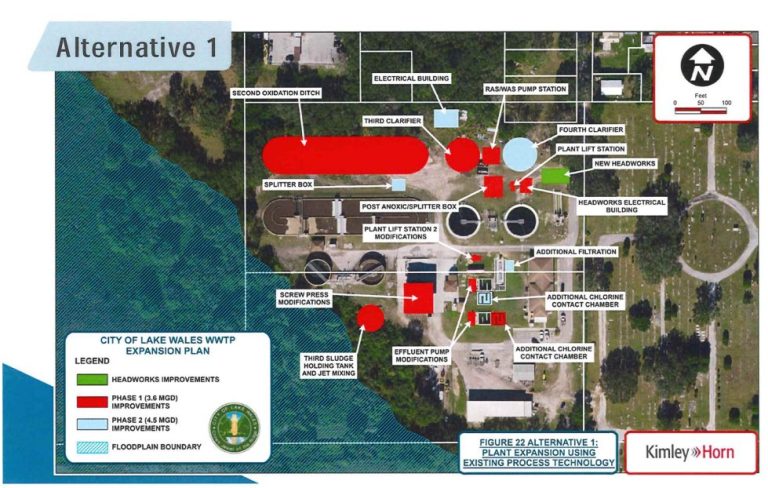 City of Lake Wales Considering $89 Million Expansion to Wastewater Treatment Plant