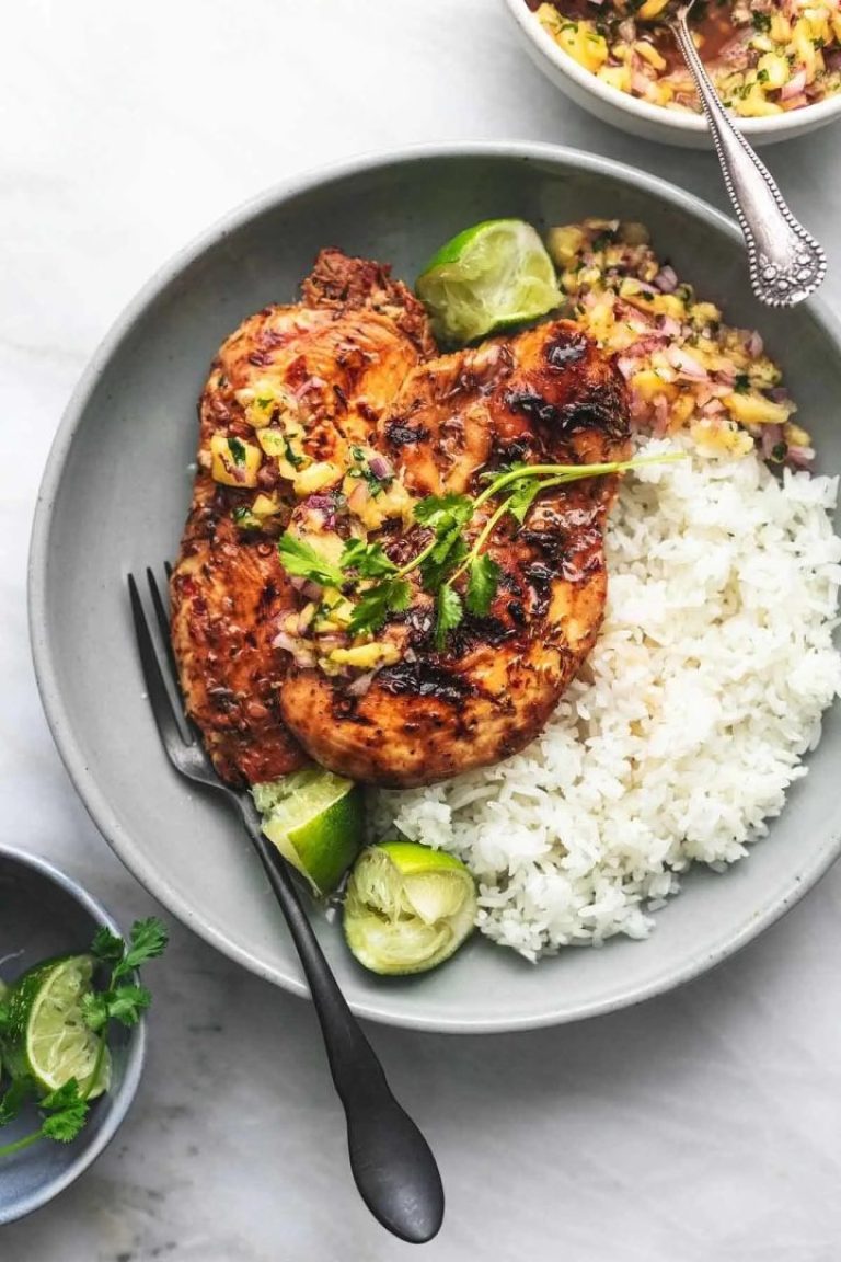 Maria’s Meal Picks: Caribbean Jerk Chicken and Pineapple Salsa