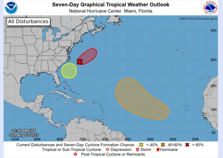 NHC Tropical Weather Outlook Includes an Increase In Activity