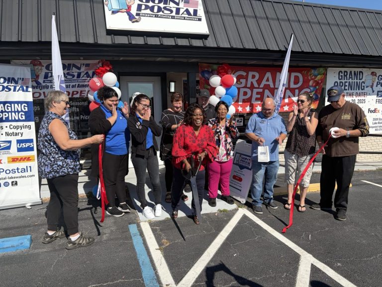Goin’ Postal Lake Wales Celebrates Grand Opening With Ribbon Cutting and Specials
