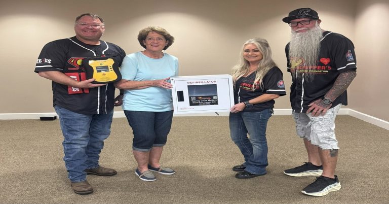 Culpepper’s Cardiac Foundation Places AED #80 at Whispering Pines Community in Frostproof