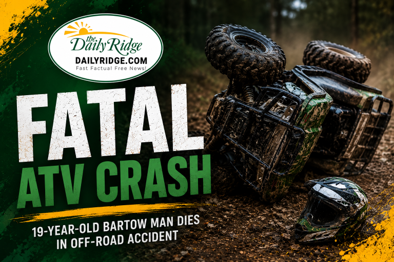19 Year-Old Bartow Man Killed in ATV Crash at River Ranch Hunt Club