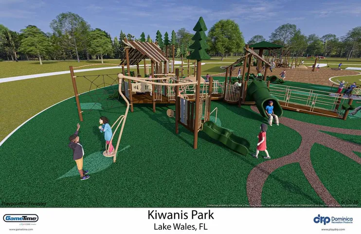 New Playground Planned for Kiwanis Park in Lake Wales